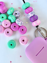 Load image into Gallery viewer, Cotton Candy Swirl Lanyard