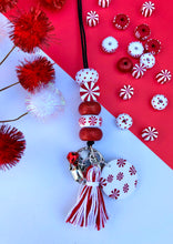 Load image into Gallery viewer, Candy Cane Lane Lanyard
