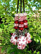 Load image into Gallery viewer, Candy Cane Lane Lanyard