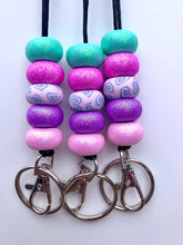 Load image into Gallery viewer, Cotton Candy Swirl Lanyard