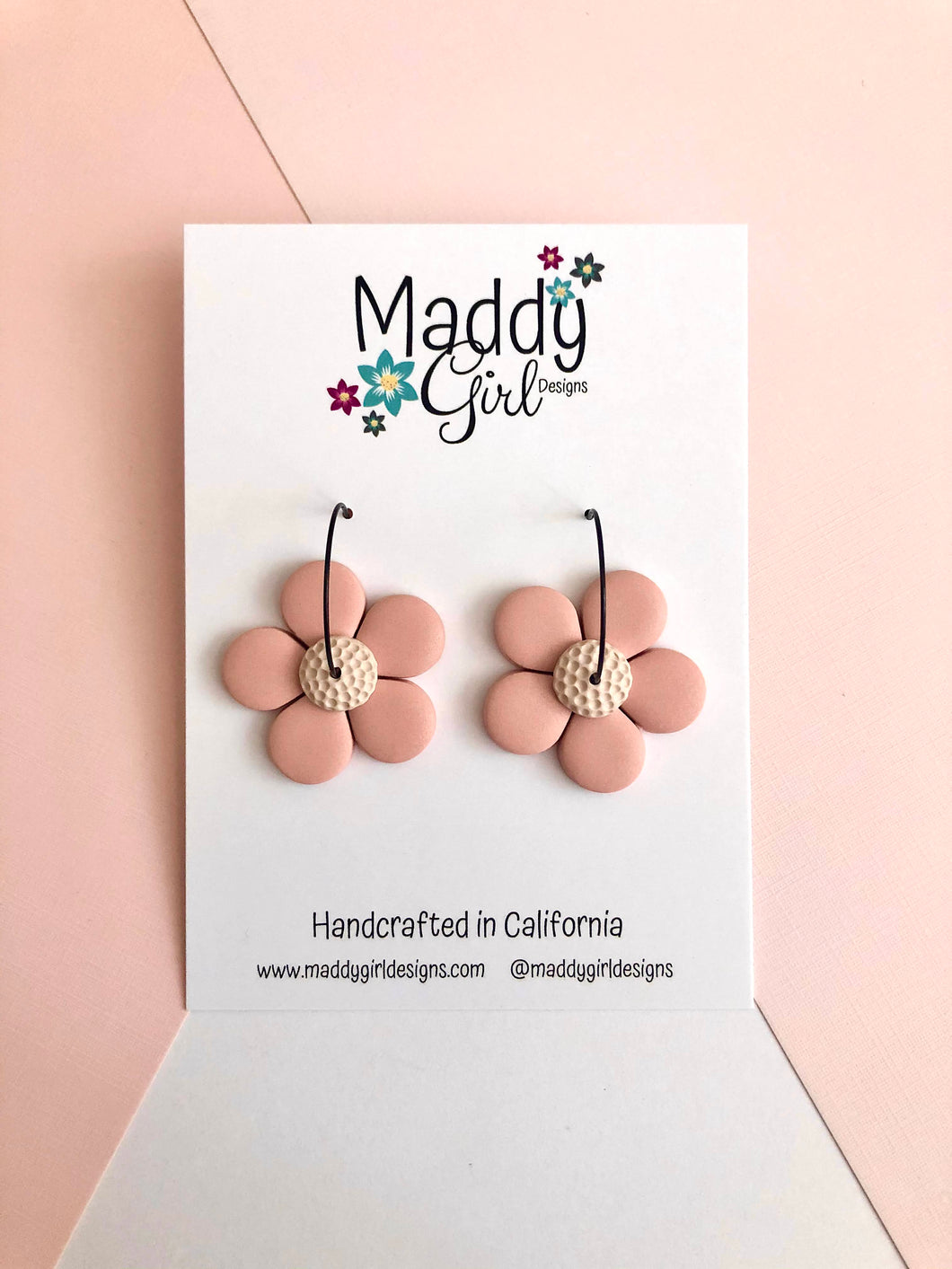 Dashing Daisies Flower Spinners (Peachy)