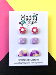 Color Me Daisies Triple Stud Pack No. 7