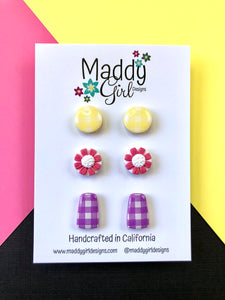 Color Me Daisies Triple Stud Pack No. 8